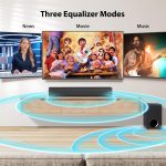 Vibeadio Sound Bar with Subwoofer